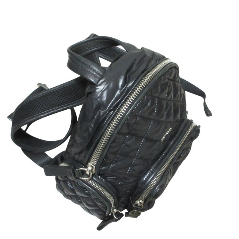 Moncler Florine Zaino Quilted Mini Backpack Black