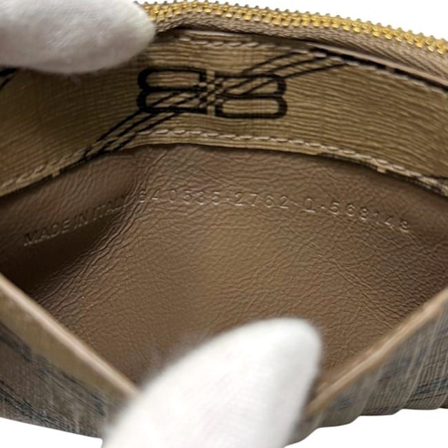 Balenciaga Coin Case Beige Bbmonogram