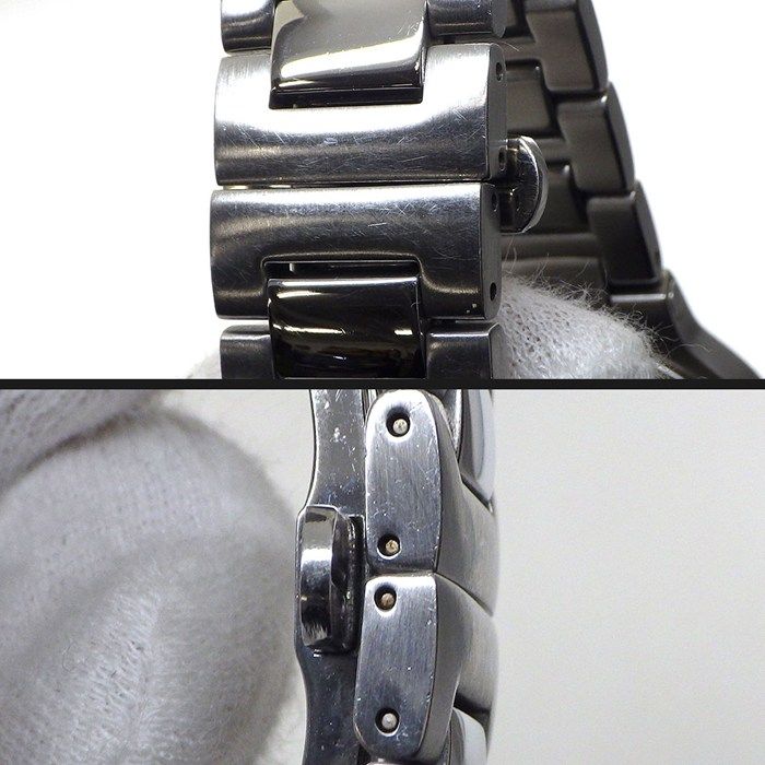 Gucci Watch Sunray Gray Dial Date SS Quartz Analog