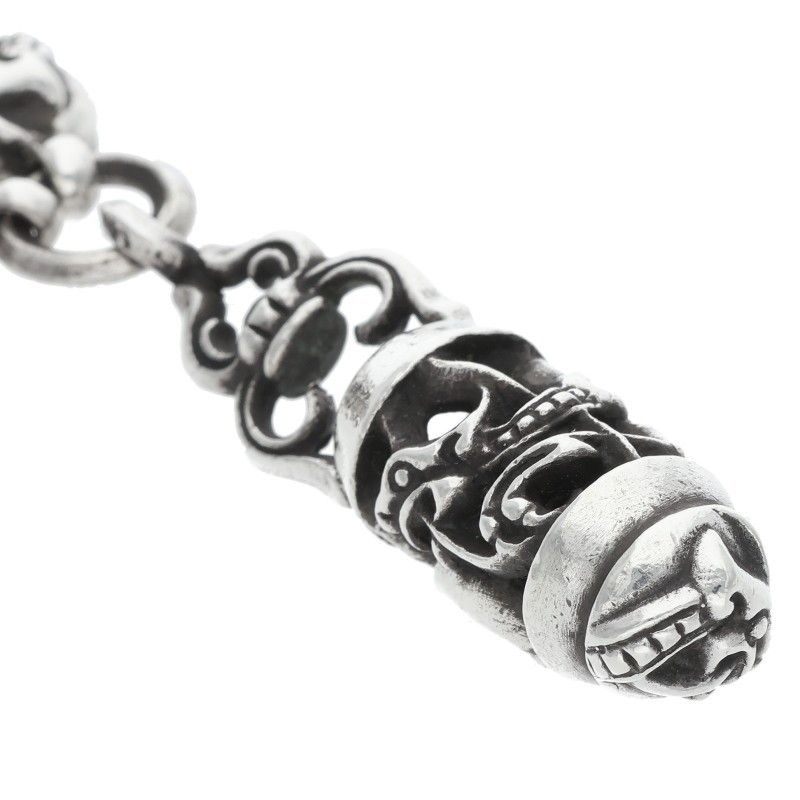 Chrome Hearts 1 Celticbl Chn Celtic Ball Chain Silver Necklace