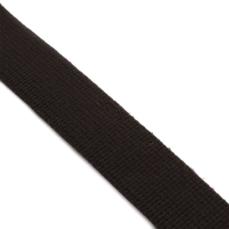 Hermes Shoulder Strap for Garden Party Canvas Leather Dark Brown Silver