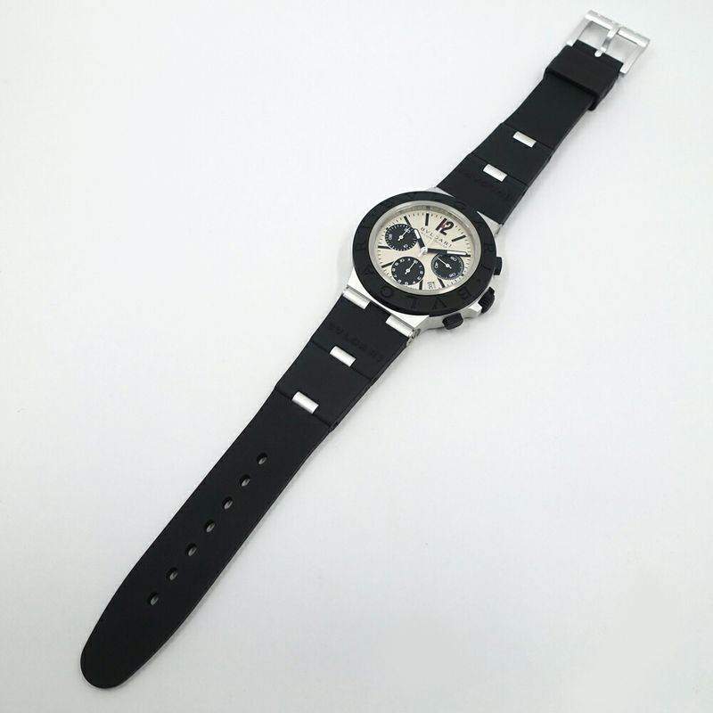 Bvlgari Aluminum Chronograph Belt