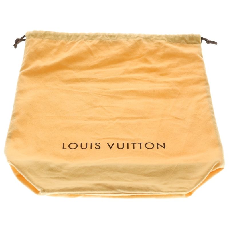 Louis Vuitton Jungle Damier Geant Blue Ocean Tote Navy Brown Canvas Leather