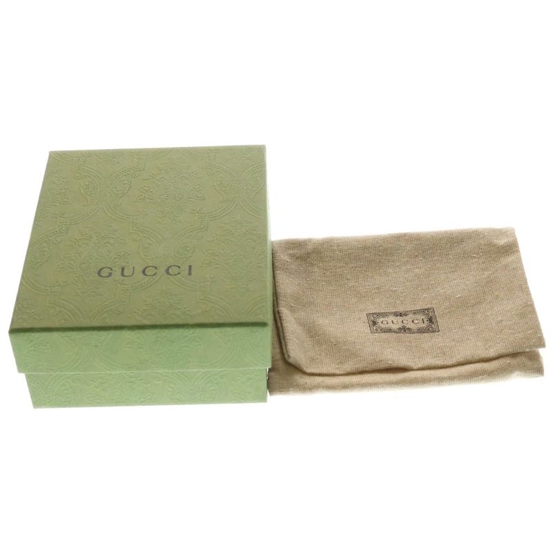 Gucci Jackie Bifold Wallet Black Leather