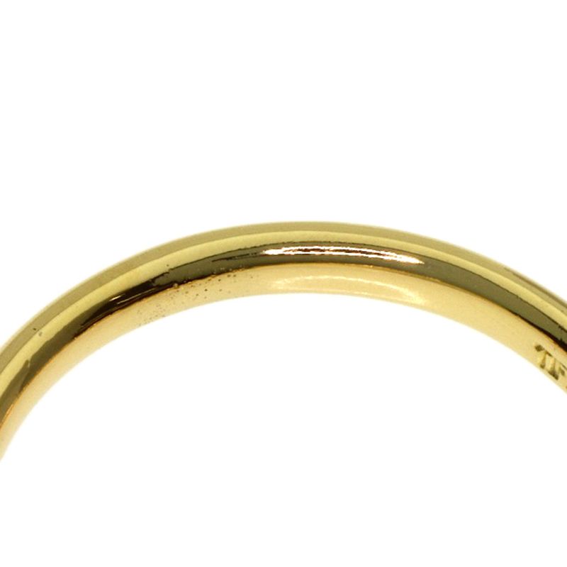 Tiffany & Co T Cube Band Ring 18k Yellow Gold