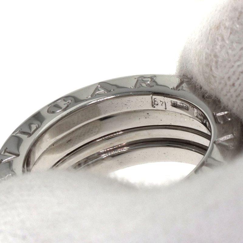 Bvlgari B-zero One Band 49 Ring 18k White Gold