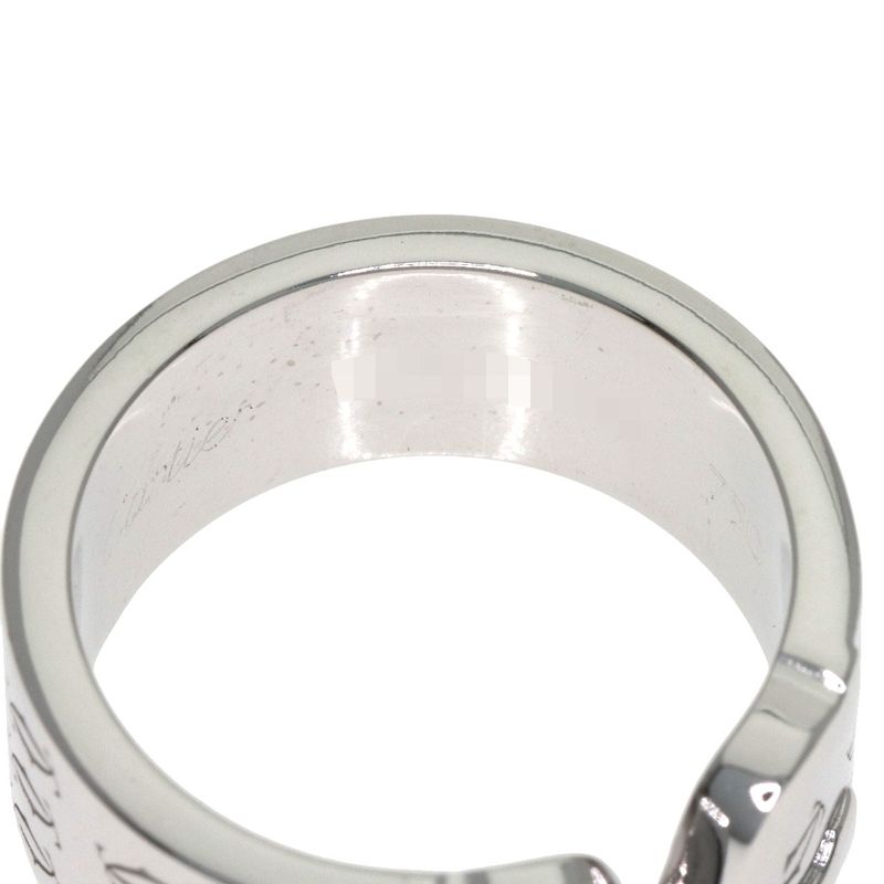 Cartier 2C Christmas Limited 50 Ring 18k White Gold