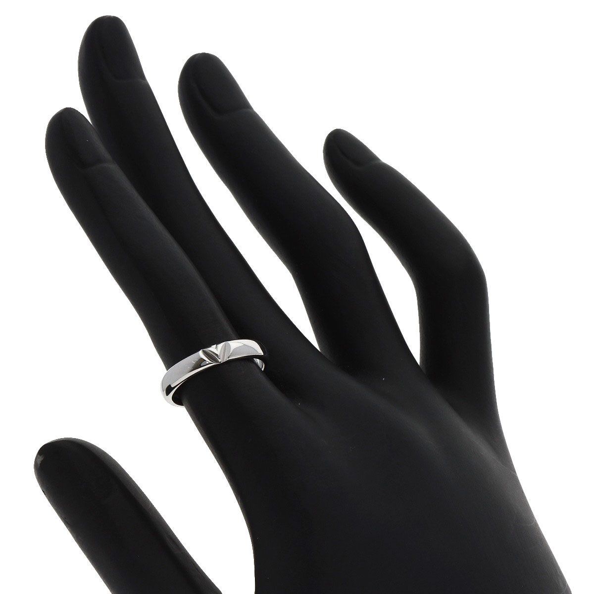Louis Vuitton Marriage Ring LV Volt Multi 49 18k White Gold