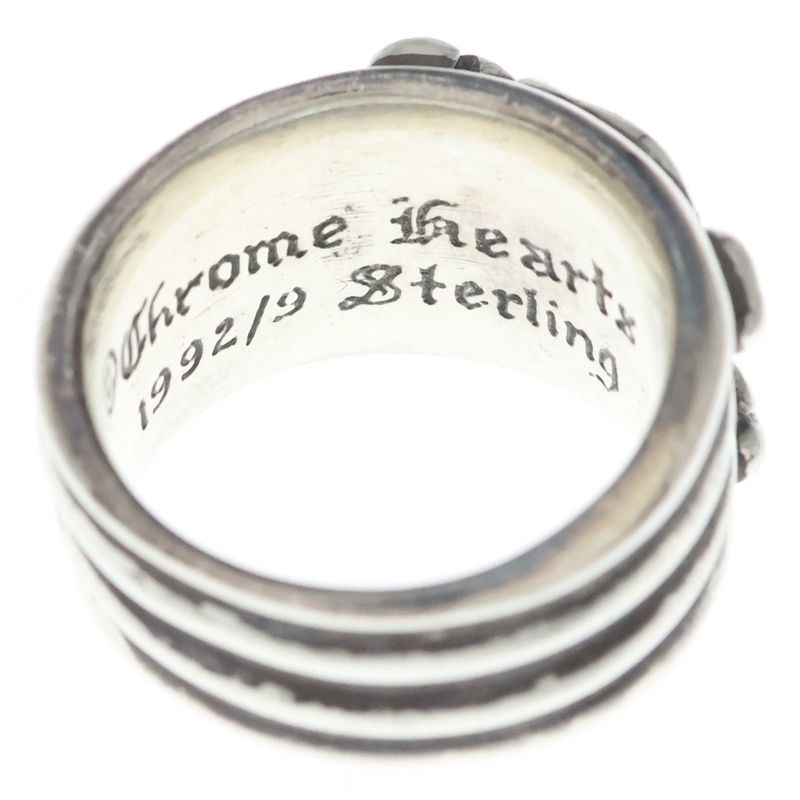 Chrome Hearts Dagger Daga Ring Silver