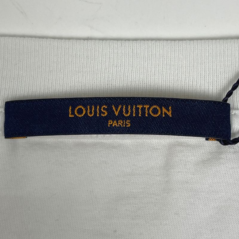Louis Vuitton Wizard of Oz Short Sleeve T-Shirt Embroidery Top Cotton White