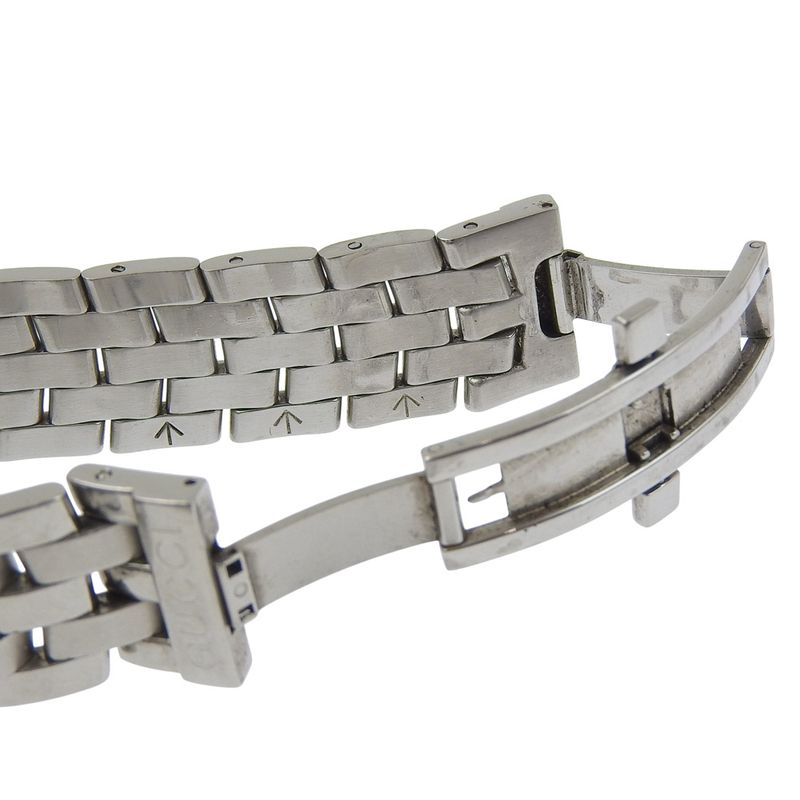 Gucci Stainless Steel Silver Quartz Analog Display Dial Watch