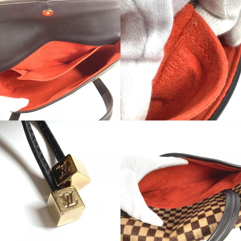 Louis Vuitton Handbag Lion Calf Hair Brown