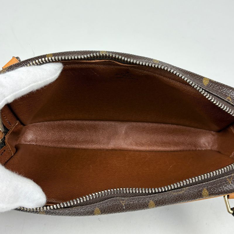 Louis Vuitton Pochette Marly Bandouliere Crossbody Shoulder Bag Monogram Brown