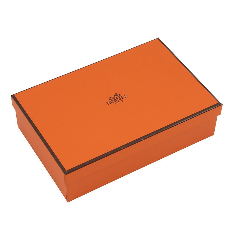 Hermes Wallet Bearn Souffle Verso Ruby Orange Silver Epsom