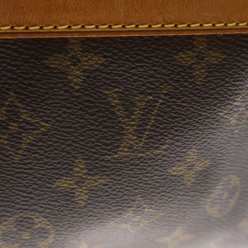 Louis Vuitton Reporter PM Monogram All Over Pattern Shoulder Bag Brown