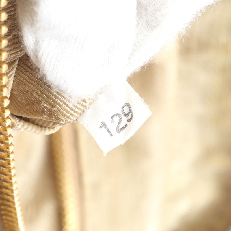 Prada Triangle Logo Leather Canvas Handbag Tote