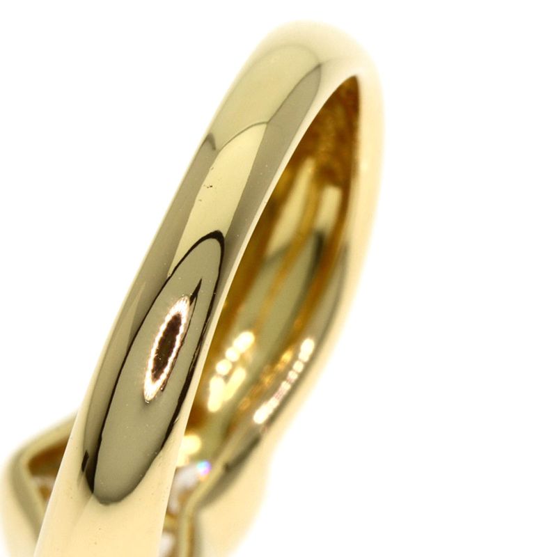 Tiffany & Co Heart Diamond Ring 18k Yellow Gold