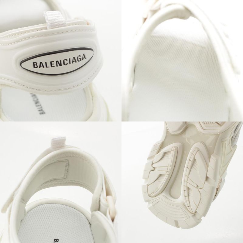 Balenciaga Strap Sandals White 39