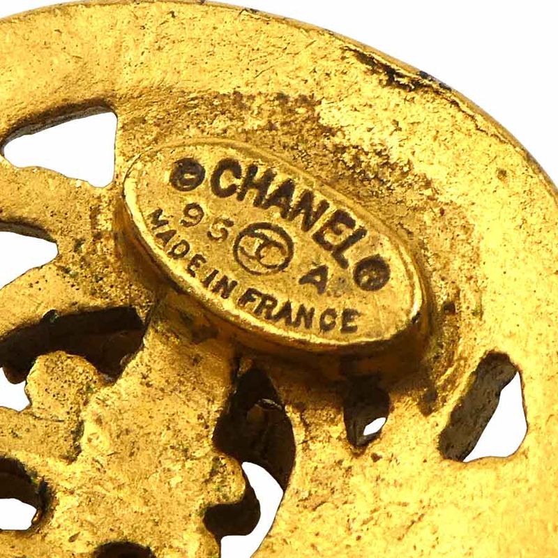 Chanel Earrings Gold