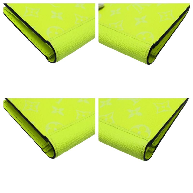 Louis Vuitton Taigarama Portefeuille Brother NM Yellow Wallet