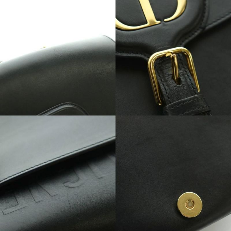 Dior Bobby Box Calfskin Large Bag Shoulder Black