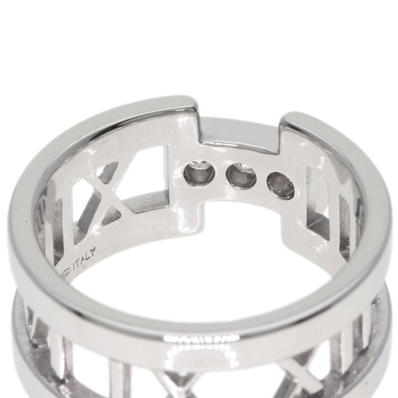 Tiffany & Co Atlas Diamond Ring 18k White Gold