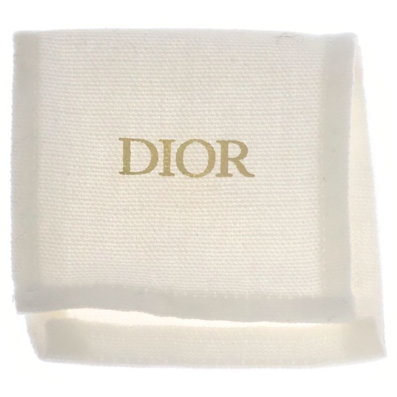 Dior Logo Earrings Gold Star Pearl