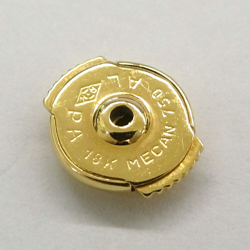 Cartier Trinity Earrings Small 18k Pink Gold WG YG 750 Pair