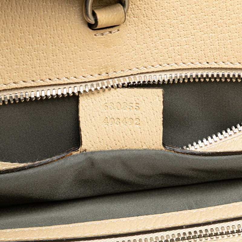 Gucci GG Nylon Off the Grid Long 2-Way Shoulder Bag Gray Beige