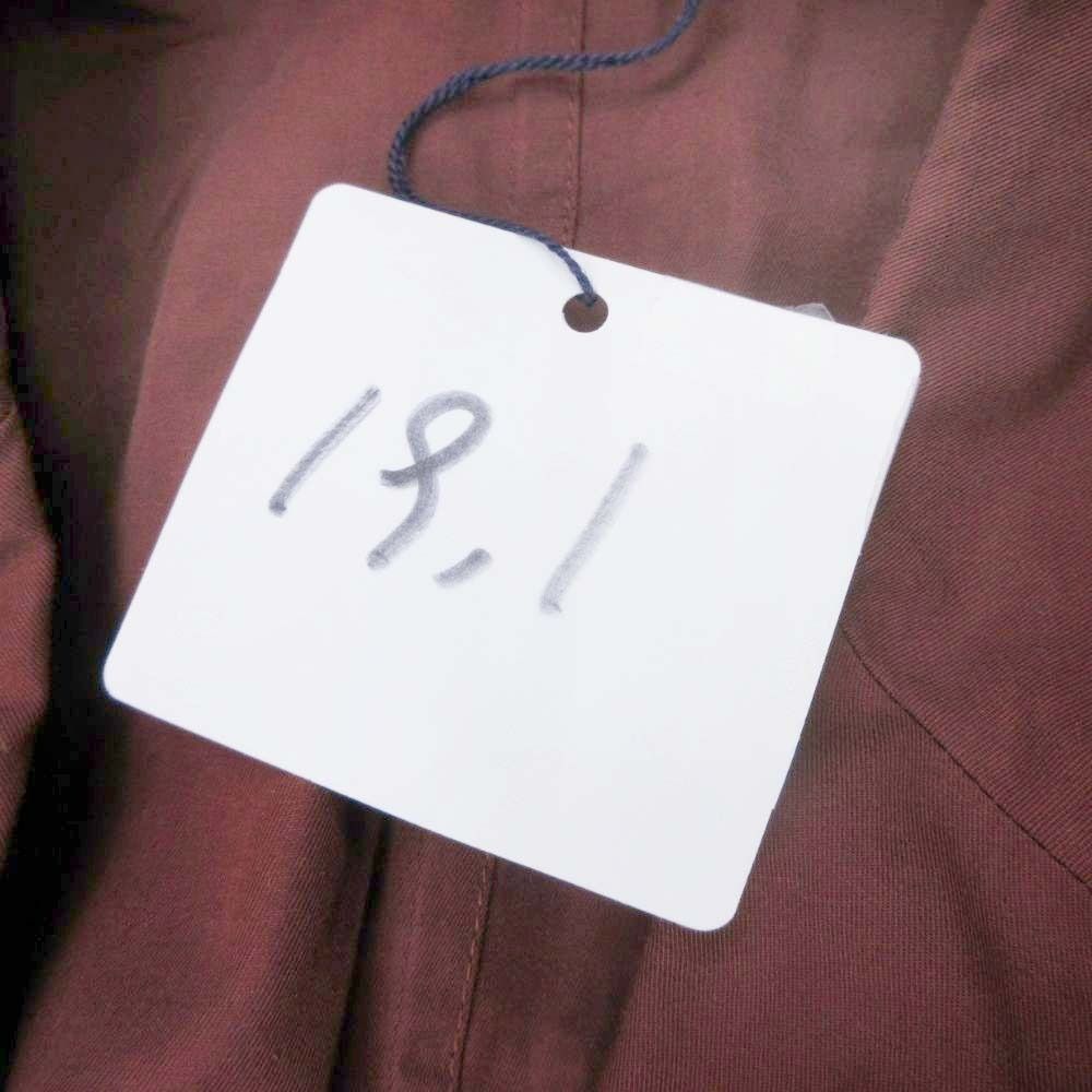 Hermes Linen Cotton Tailored Jacket Black Novent 48 Brown