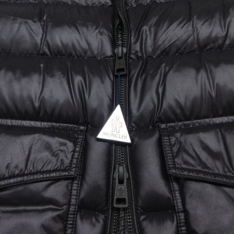Moncler Genichi Gilet Down Vest Icon Patch Letter Ring Logo 1