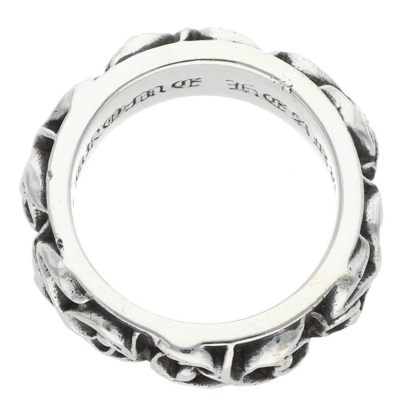 Chrome Hearts Etrnity Vine Band Eternity Silver Ring