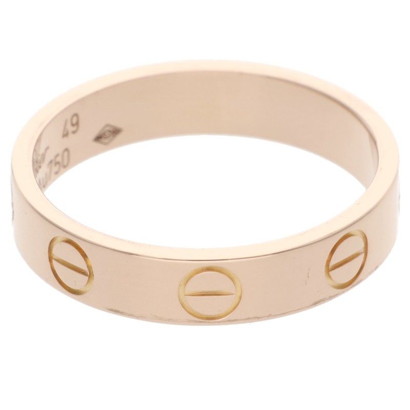 Cartier Mini Love Ring 18k Yellow Gold Mini 49