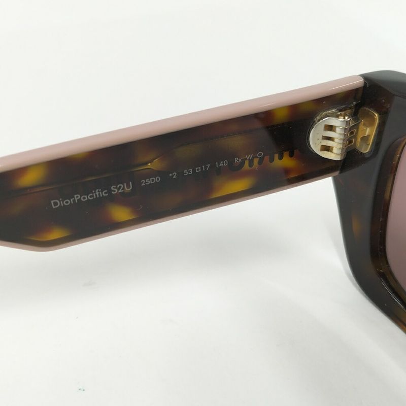 Dior Sunglasses Pacific Self Frame Brown Pink S2u Eyewear
