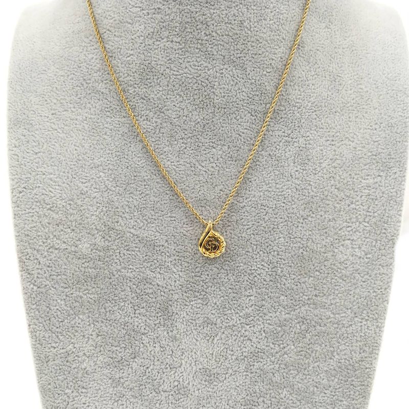 Dior Necklace Plated Gold