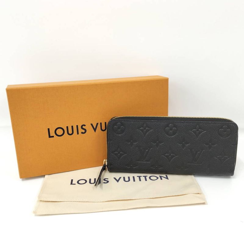 Louis Vuitton Portefeuille Clemence Monogram Empreinte Wallet
