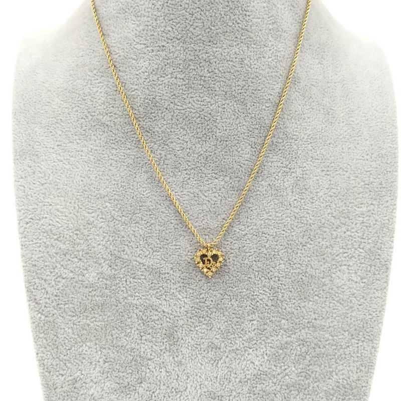 Dior Necklace Plated Gold