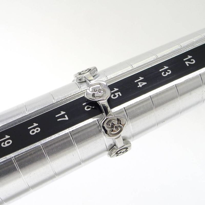 Gucci Ring Icon Heart 18k White Gold