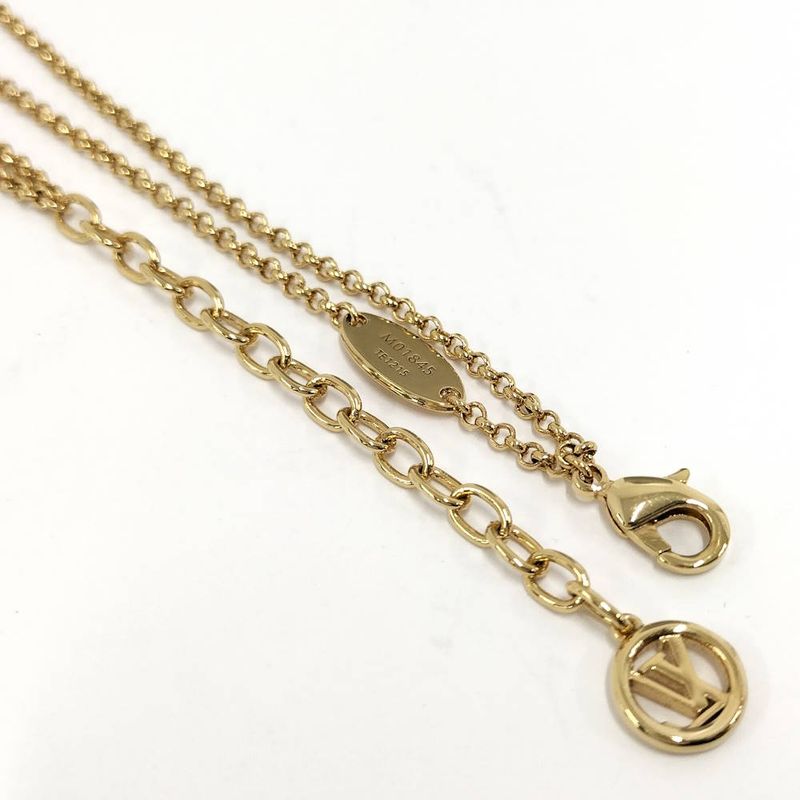 Louis Vuitton Necklace Gold