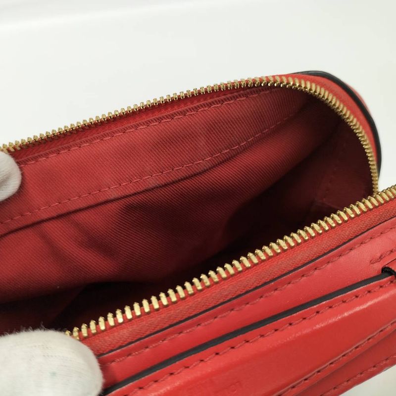 Louis Vuitton Saintonge 2-Way Shoulder Bag Monogram Coquelicot