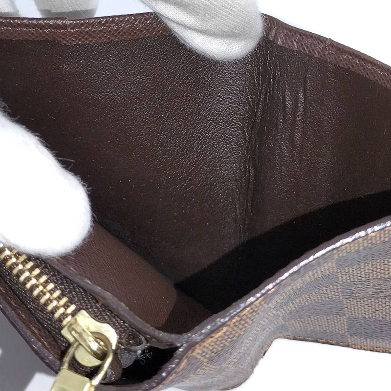 Louis Vuitton Compact Zip Bifold Wallet Damier Ebene