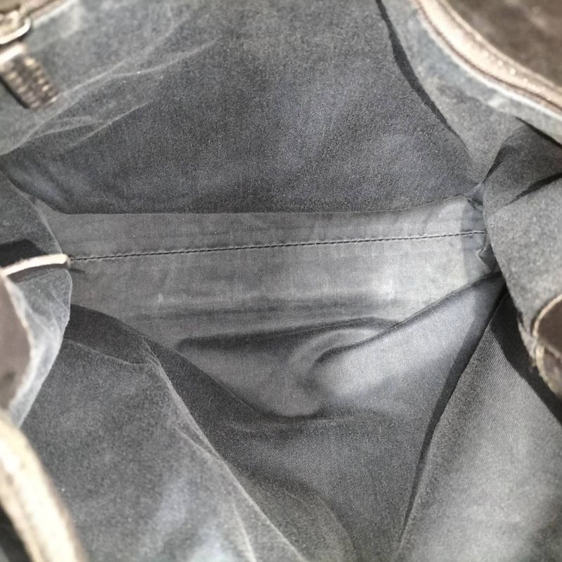 Gucci Shoulder Bag GG Canvas Black