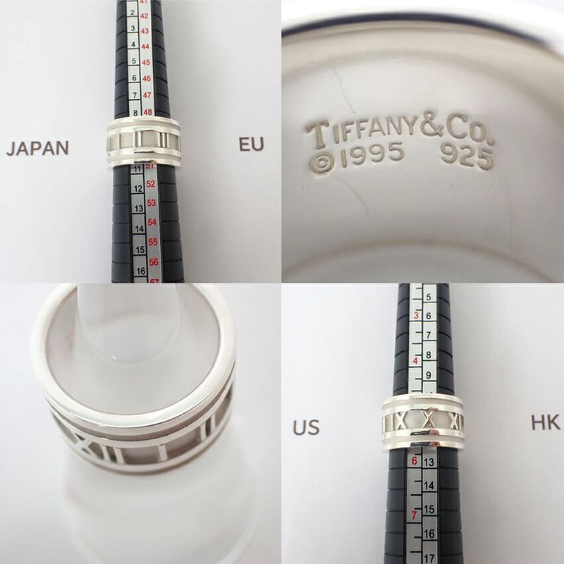 Tiffany & Co 925 Atlas Wide Ring