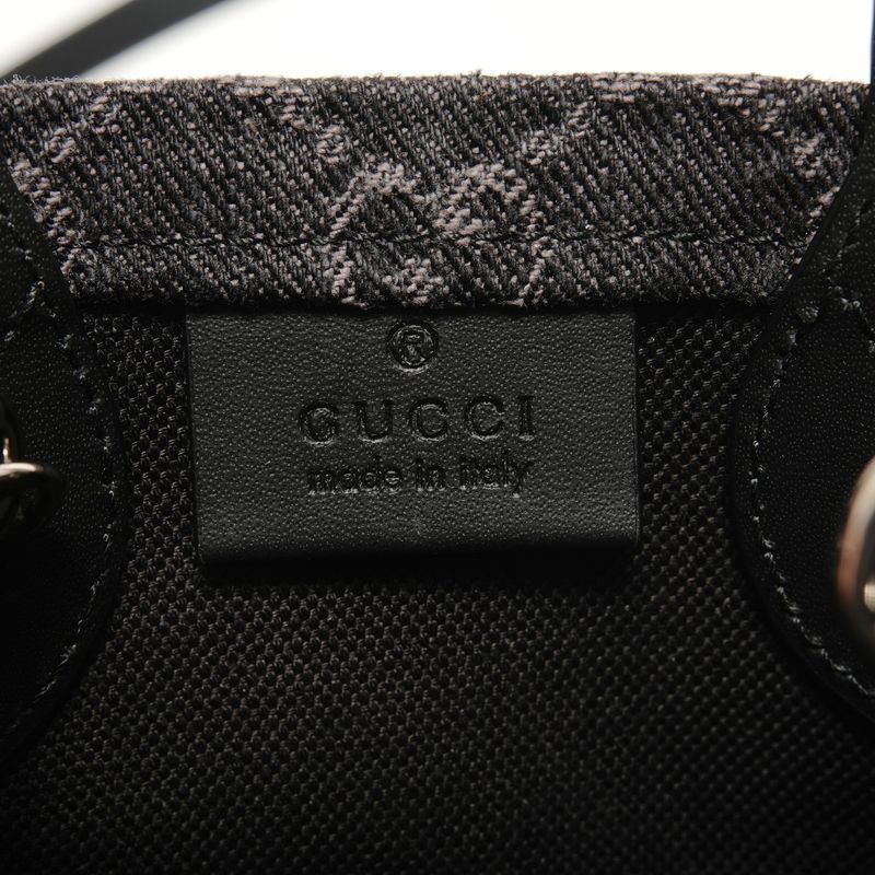 Gucci Handbag GG Denim Mini Tote