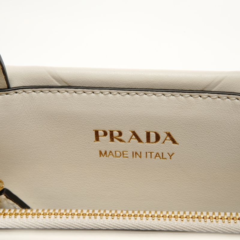 Prada Handbag Symbol Topstitching
