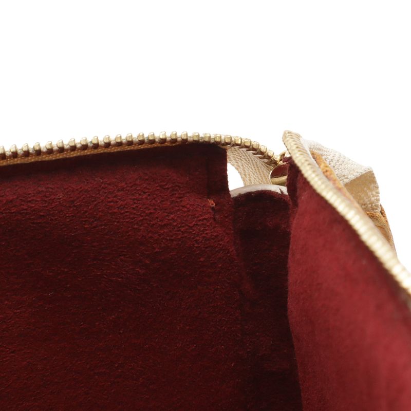 Louis Vuitton Monogram Multicolor Pochette Pouch Handbag Blanc White