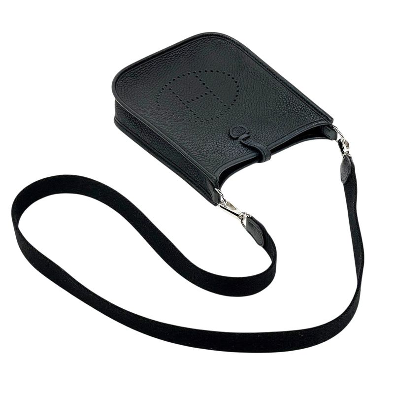 Hermes Evelyne TPM Amazon Pochette Mini Perforated Shoulder Bag Taurillon