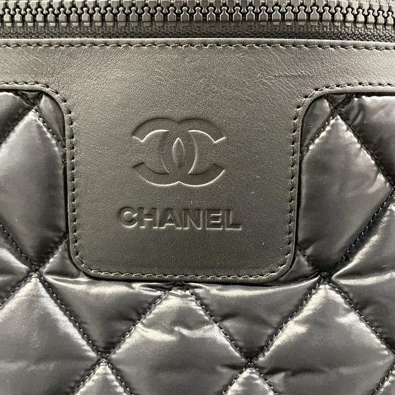 Chanel Garment Case Coco Cocoon Black Shoulder Bag