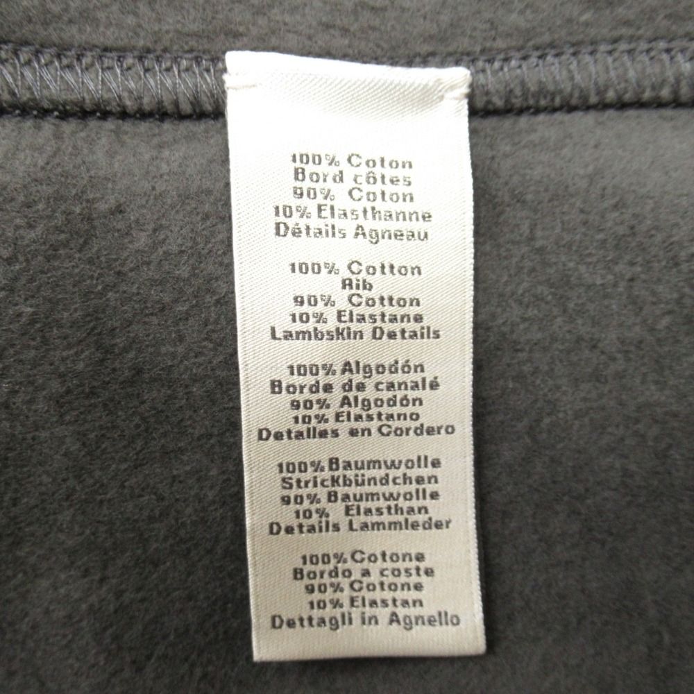 Hermes Leather Tape with Pocket Sweatshirt Brushed Lining Trainers Top M