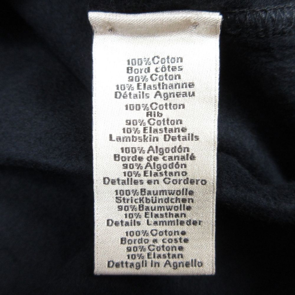 Hermes Etriers Decales Leather Patch Sweatshirt Shirt Brushed Lining Trainers